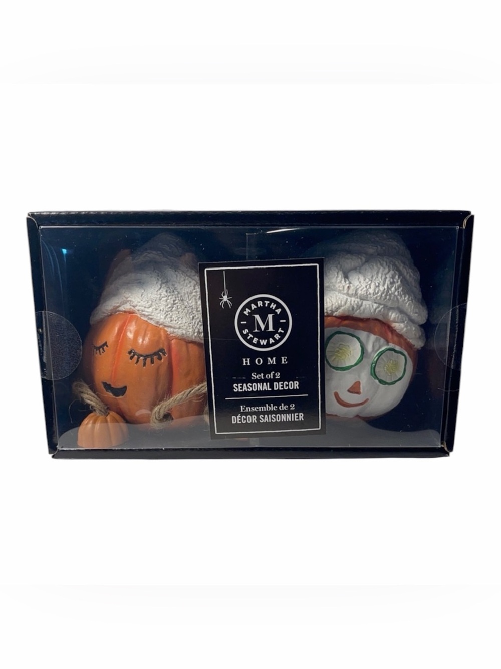 Martha Stewart Halloween Spa Pumpkins 🎃 Set of two, smaller set New in Box